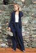 Pakura Wide Leg Trousers, Navy / 12 image