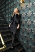 Ruched Detail Dress, Black / 18 image