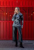 Lurex Knit Half Zip Pullover, Grey / 12 image