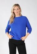 Luna Superfine Alpaca Knit Jumper, Royal Blue / F/S image