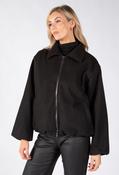 Soft Bomber Jacket, Black / F/S image