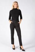 Rose Flexi Slim Fit Trousers, Black / 40 image