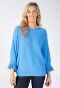 Romy Batwing Sleeve Knit Jumper, Blue / F/S image