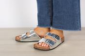 Double Strap Sandal, Sliver / 37 image