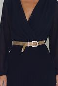 PS Accessories Gold Belt | Pamela Scott, Gold / 85 image