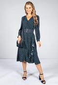 PS Accessories Navy Elasticated Belt | Pamela Scott image