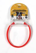 Harley &amp; Rocco LED Dog Collar  | Pamela Scott, Orange / Free Size image