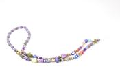 PS Accessories Extra long Multicoloured phone charm in Lilac  | Pamela Scott, Purple / Free Size image