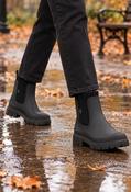 Rainproof Welly Boot, Black / 38