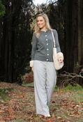 Ava Knit Cardigan, Dark Grey / 12