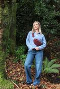 Amelia V-Neck Cardigan, Jeans Blue / 16 image
