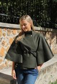 Belted Cape, Khaki / F/S image