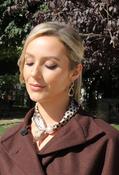 Magnetic Neck Scarf, Taupe / F/S image