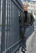 Open Front Napoleon Jacket, Khaki / F/S image