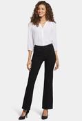 Blake High Rise Slim Flare Premium Denim Jeans, Black / 16 image