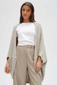 Opus Amaryllis Waffle Cardigan | Pamela Scott, light mocca / One image