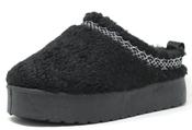 Faux Fur Slip On Boots, Black / 36 image