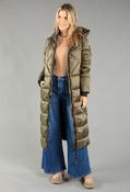 Shine Padded Coat, Green / 2XL image