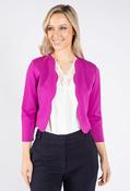 Scallop Hem Jacket, Magenta / 10 image