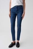 Enja Ease Low Rise Skinny Jeans, Dark Blue / 34S image