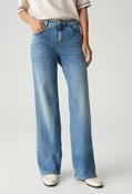 Melly Modern Mid Rise Wide Leg Jeans, Mid Carbon Grey / 44L image
