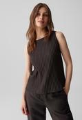 Ipoma Slit Jersey Top, Affogato / 38 image