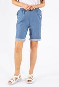 Pull On Bermuda Shorts, Denim / 24 image