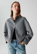 Helisa Regular short jacket, Easy Grey / M image
