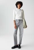 Sirken Slim structured Top, Milk / 38 image