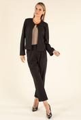 Gold Detail Jacket, Black / 18 image