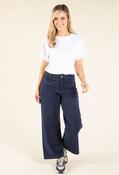 Rosie Relaxed Wide Leg Jeans, Navy / 18 image