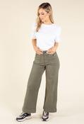 Ruby Dahlia Wide Leg Jeans, Khaki / 18 image