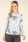 Watercolour Design Knit Top, Off White / 16 image