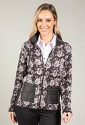 Modena Floral Zip-Up Jacket, Grey Mix / 12 image