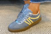 Metallic and Shine Trainers, Blue / 39 image