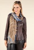 Leaf Design Scarf image