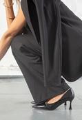 Single Strap Court Heel, Black / 41