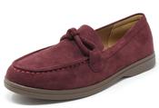 Knot Front Loafer, Wine / 37 image