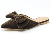Bow Slip on Mule, Brown / 39 image