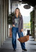 Winged Tote Bag, Camel / F/S image