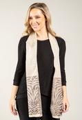 Animal Print Scarf, Beige / F/S image