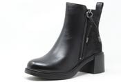 Zip Down Chelsea Boot, Black / 38 image