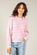 Striped Knit Jumper, Pink Mix / F/S image