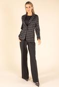 Lurex Jacquard Blazer, Black / 12 image