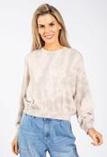 Watercolour Knit jumper, Pink/Grey / M image
