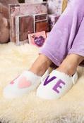 Sling Back Slippers, Cream / 6-7