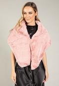 Faux Fur Shrug, Pink / F/S image
