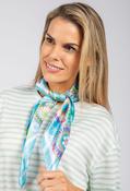 Abstract Print Satin Touch Scarf image