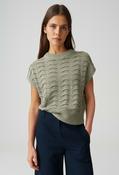 Pydra Summery knitted top, Khaki / 40 image
