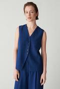 Wivina Long waistcoat, Soft Ink / 34 image